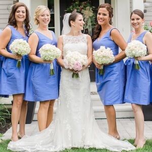 Alfred Sung Elegant Blue Dress size 22